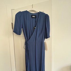Reformation wrap dress XS